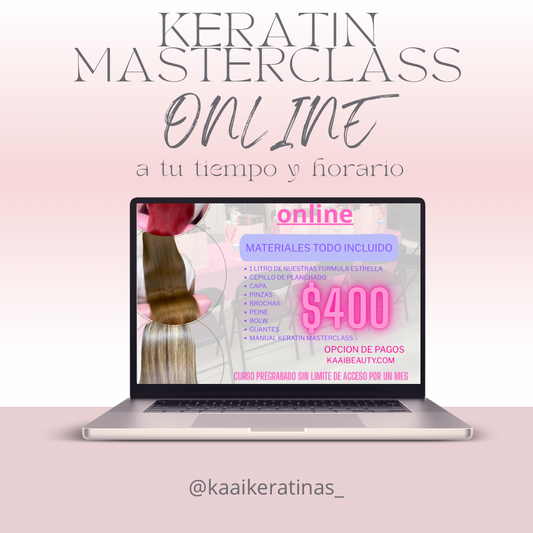 Online keratin MASTERCLASS